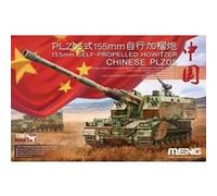 Maquette Blindé 155mm Self-propelled Howitzer Chinese Plz05 Meng Ts-022 1/35ème