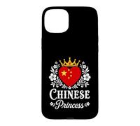 Chinese Princess China Flag Proud Chinese Girl Coque pour iPhone 15 Plus