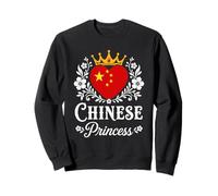 Chinese Princess China Flag Proud Chinese Girl Sweatshirt