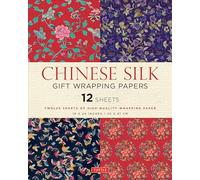 Chinese silk gift wrapping papers