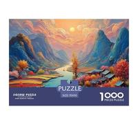 Chinese Style Architecture 1000 Pièces Carton Extra-épais Coffret De Puzzles Chinese Architecture Stimulant Et Éducatif Défi Unique Puzzles As Birthday Gifts 70x50cm/1000pcs