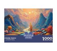 Chinese Style Architecture 1000 Pièces Carton Extra-épais Coffret De Puzzles Chinese Architecture Stimulant Et Éducatif Défi Unique Puzzles As Birthday Gifts 38x26cm/1000pcs