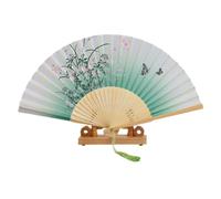 Chinese Style Folding Hand Fan Bamboo Handheld Fans