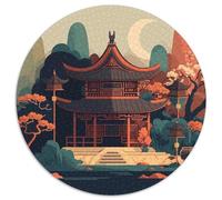 Chinese - Style Landscape 1000 Pièces Puzzles Convient Aux Adultes Aux Enfants Dope Puzzle Rond Décompression Et Cadeau Des Cadeaux De Voyage Puzzle Bricolage Pour Décoration D’intérieur 1000pcs (67.5