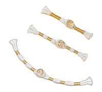 Chinese Traditional Button Sewing Crafted Buttons Sew on for Handcraft Cheongsam Embellishment Multicolored Stylish Asian Fashion