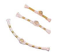 Chinese Traditional Button Sewing Crafted Buttons Sew on for Handcraft Cheongsam Embellishment Multicolored Stylish Asian Fashion