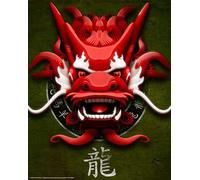 Chinese Writing - Dragon - Mini poster chinois Dragon