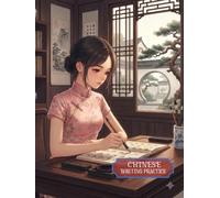 Chinese Writing Practice Notebook: Tianzige with Pinyin Manuscript paper