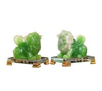 ChinesePi Xiu Statue de Richesse de prospérité, Figurines décoratives de Table, Ornements pour la Richesse Le succès