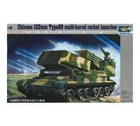 Chinesischer Raketenwerfer 122mm Typ 89 Multi-barrel Rocket Launcher- 1:35e - Trumpeter G
