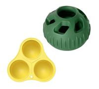 Chinez Puzz Ball Feeder - 2x Interactive Dog Ball Toys, chien de gâteau à chiens Disppensing , Interactive Dog Toys, Safe Puzz Treat Dispensver pour la santé, le chien, les animaux de compagn