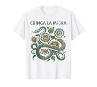 Chinga La Migra Pro Immigration Fascisme Droits de l'Homme T-Shirt