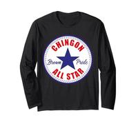 Chingon All Star Mexican Pride Brown Pride Chicano Latino Manche Longue