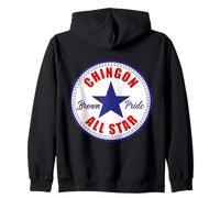 Chingon All Star Mexican Pride Brown Pride Chicano Latino Sweat à Capuche