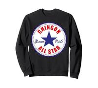 Chingon All Star Mexican Pride Brown Pride Chicano Latino Sweatshirt