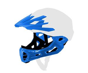 Chinguard Visor Cratoni C-Maniac Taille M/L, 2 pièces (1 lot)