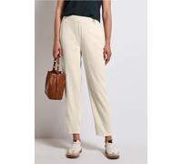 Street One Chino pour Femme avec Bouton, Silkstone White, 40W / 28L
