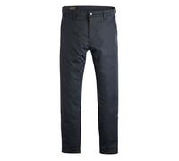 Chino bleu marine uni à coupe slim avec une taille intermédiaire 42