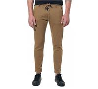 Chino en toile stretch - Kaporal - Homme - Marron - Coupe fuselée - Stretch S