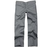 Chino Rockabilly de Dickies - Pantalon Slim Straight Work - W30L32 à W33L34 - pour Homme - anthracite W32L32