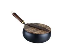 chinois - Big Belly Pot, poê sauté, ustensiles de cuisine antiadhésifs | Outil de fabrication de repas ménagers pour porc, poulet, bœuf, compatible avec une table de cuisson à induction