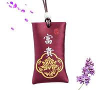 chinois classique, sac de sel spirituel pour l'argent, espoir d'une vie meilleure | Design classique pour espoir et protection, idéal pour armoire, voiture, bureau, bureau