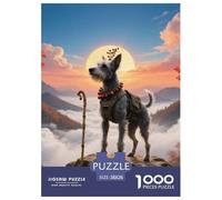 Chinois Crested 1000 Pieces Puzzle Pets Mignons Puzzles De Couleurs Familiales Œuvre Artistique À Assembler Jouets Défi 38x26cm/1000pcs