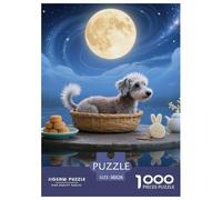 Chinois Crested 1000 Pieces Puzzle Pets Mignons Puzzles De Couleurs pour La Décoration De La Maison Cadeau Jouets Défi 38x26cm/1000pcs