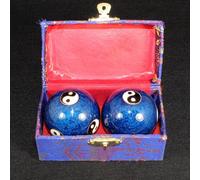 : Chinois de méditation - Paire d'exercices Baoding de 185 pouces, outils traditionnels de thérapie des mains, pour la relaxation anti-stress | Conscience Focalisation