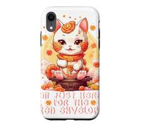 Chinois Nouvel an Chanceux Chat Im Just Here for The Red Coque pour iPhone XR