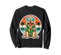 Chinois Shar-Pei propriétaire de chien Summer Vibes Vacation Tropical Sweatshirt