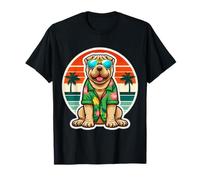 Chinois Shar-Pei propriétaire de chien Summer Vibes Vacation Tropical T-Shirt
