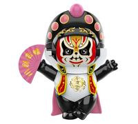 Chinoise Traditionnelle Changeante de Visage | Chinoise Change de Visage Décorative | Jouets Décoratifs Métilleux Artisanaux pour Espace de Travail, Chambre, Salon,