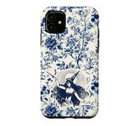 Chinoiserie Floral Magik Witchy Elegant Woman Lance Un Sort Coque pour iPhone 11
