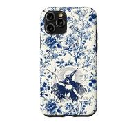 Chinoiserie Floral Magik Witchy Elegant Woman Lance Un Sort Coque pour iPhone 11 Pro