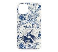 Chinoiserie Floral Magik Witchy Elegant Woman Lance Un Sort Coque pour iPhone 13