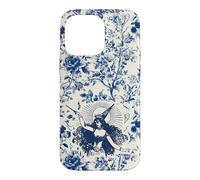 Chinoiserie Floral Magik Witchy Elegant Woman Lance Un Sort Coque pour iPhone 14 Pro Max