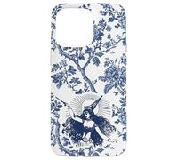 Chinoiserie Floral Magik Witchy Elegant Woman Lance Un Sort Coque pour iPhone 15 Pro Max