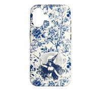 Chinoiserie Floral Magik Witchy Elegant Woman Lance Un Sort Coque pour iPhone 16