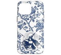 Chinoiserie Floral Magik Witchy Elegant Woman Lance Un Sort Coque pour iPhone 16 Pro Max