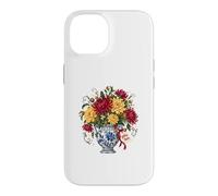Chinoiserie Vase Chrysanthème Rassembler Ici Automne Floral Coque pour iPhone 14