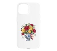 Chinoiserie Vase Chrysanthème Rassembler Ici Automne Floral Coque pour iPhone 15