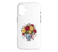 Chinoiserie Vase Chrysanthème Rassembler Ici Automne Floral Coque pour iPhone 16