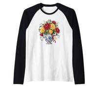 Chinoiserie Vase Chrysanthème Rassembler Ici Automne Floral Manche Raglan