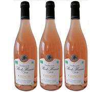 Chinon Bio 2020 - Vin Rosé sec AOC 12%, 3 x 75cl.