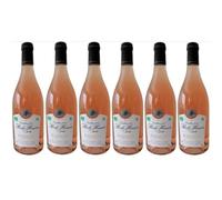 Chinon Bio 2020 - Vin Rosé sec AOC 12%, 6 x 75cl.