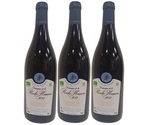 Chinon Bio 2023 - Vin Rouge AOC 13%, "domaine de la Roche Honneur" 3 x 75cl.