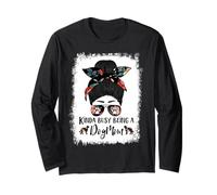 Chinook Dog Kinda Busy Being A Dog Mom Messy Bun Dogs Lover Manche Longue