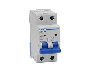 CHINT Commutateurs magnétothermiques série NB1L-40, NB1L1, NB1L-2, NB1-63, NL1-63, DZ47-60/eB (NB1-63, type DC, 500Vdc-63A)