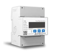 CHINT - Compteur Électrique Rail-DIN avec Certificat MID，Idéal Pour la Facturation D'électricité, Système PV Solaire, Chargeur Voiture Électrique (Triphasé)